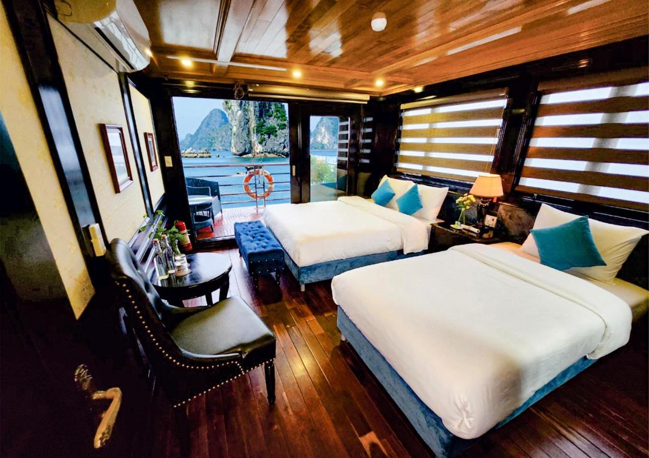 Cat Ba Ocean Cruise Hotel Hạ Long-öböl Kültér fotó